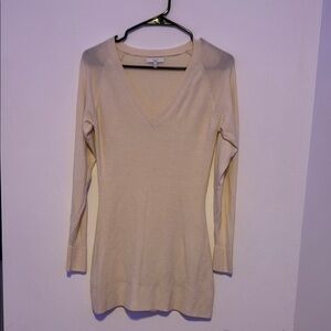 Adam by adam Lippes 100% merino wool mini knit dress